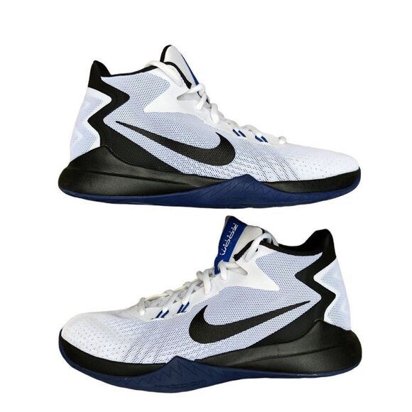 Rare 2017 nike zoom evidence 'White varsity royal' size 8 - Picture 8 of 16